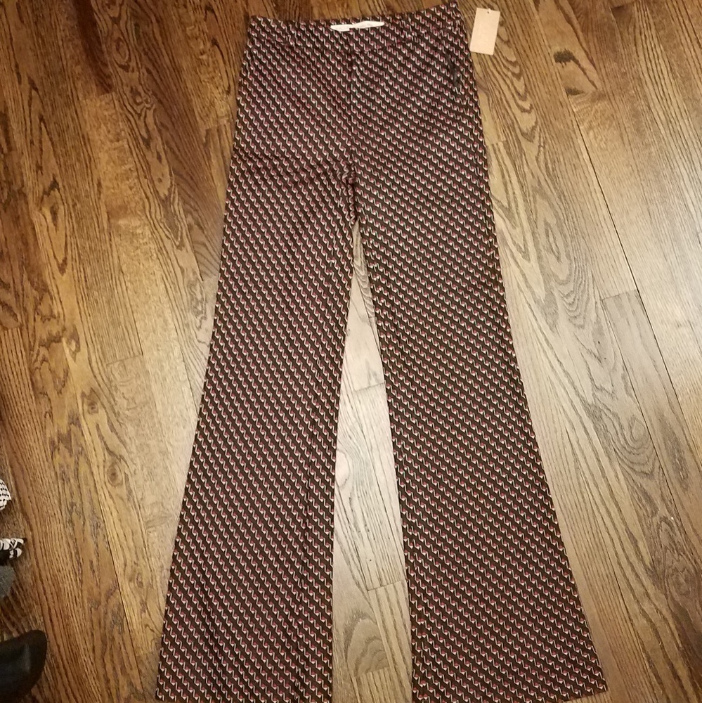 Flare work pants